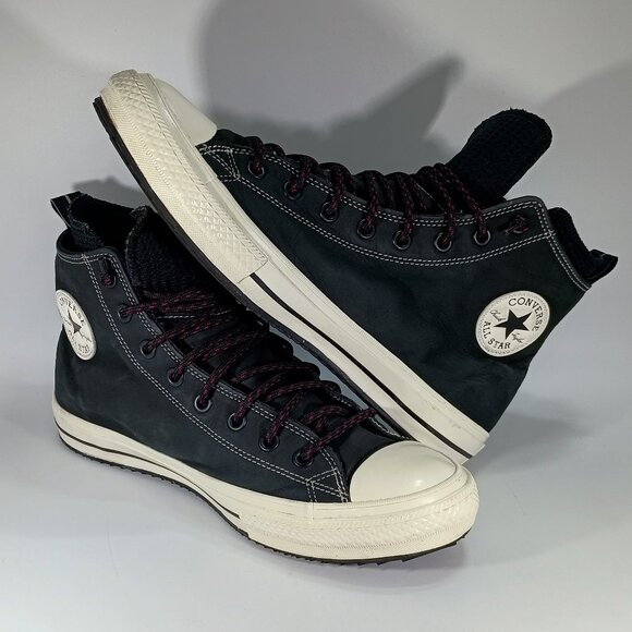 Converse Chuck Taylor All Star High Men's Sneakers Black 166607C Size 12 - Picture 1 of 9